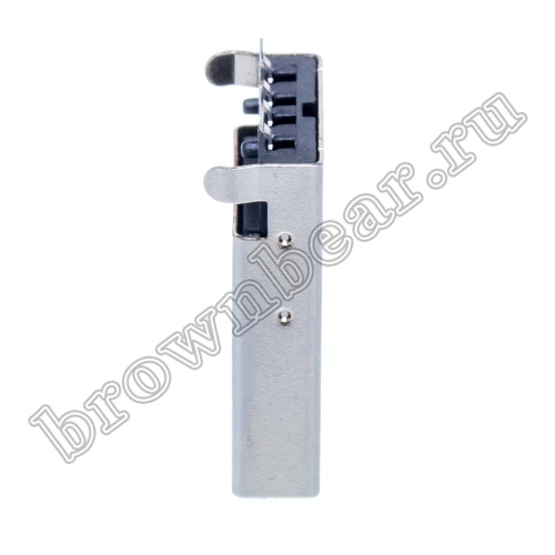 Разъем USB, тип А, вилка на плату поверхностный монтаж, тип 2 USBAP-1P/2 фото 4