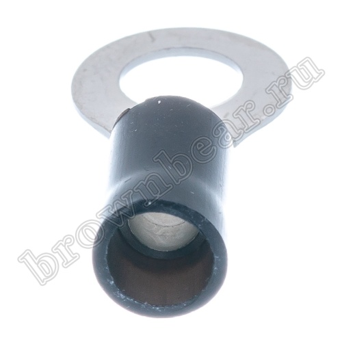 Клемма кольцевая обжимная тип "O" 6.4 мм, на провод 2.5 - 4.0 мм², изолированная, кратно 100шт. TRI-3.5-6 фото 3