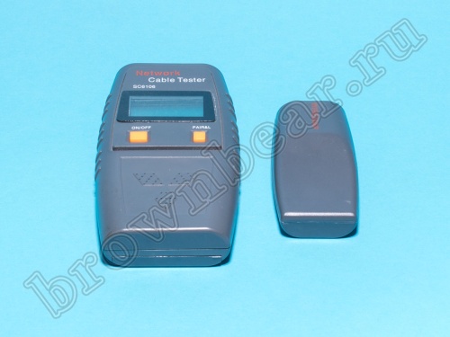 Тестер сетевого кабеля с разъемами RJ-11,12,45, BNC  фото 3