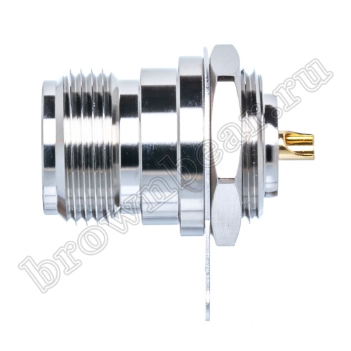 Разъем N гнездо на приборный блок, крепление гайка N-J фото 6