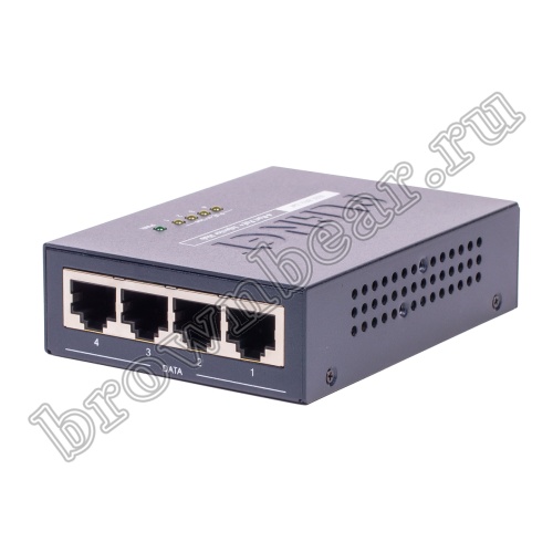 HPOE-460 PoE инжектор Planet 4 порта 10/100/1000Мб/с, IEEE 802.3at, 120Ватт фото 9