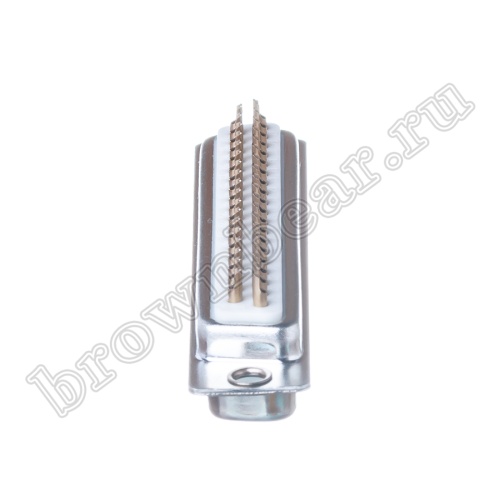 Разъем D-SUB 37 контактов, вилка на кабель, пайка DB-37M фото 7