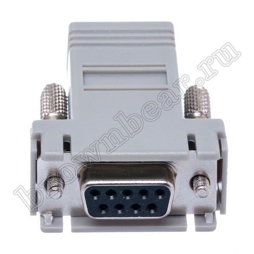 Переходник D-SUB 9 гнездо - RJ45 гнездо GC-9FT8 фото 4