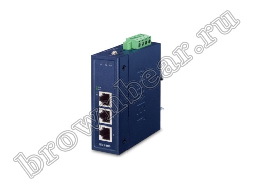 IECJ-300 Промышленный разветвитель Planet 3 порта RJ-45 EtherCAT slave
