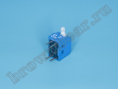Переключатель Dip-Switch 2 контактных группы, пиано  фото 5
