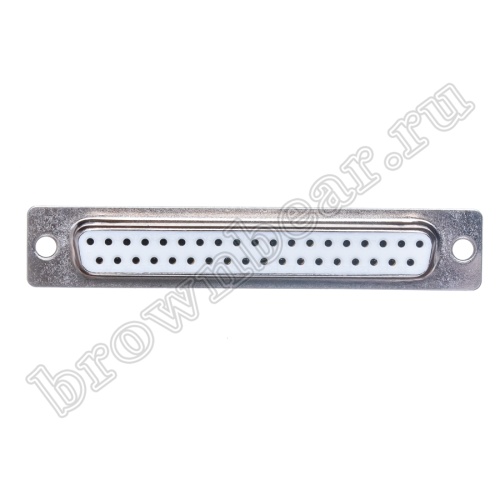 Разъем D-SUB  37 контактов, гнездо на плату, вертикальный DBB-37F фото 4