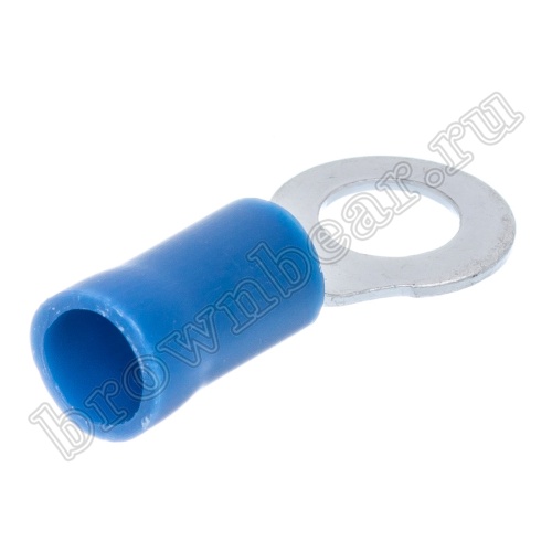 Клемма кольцевая обжимная тип "O" 5.3 мм, на провод 1.5 - 2.5 мм², изолированная, кратно 100шт. TRI-2-5 фото 3