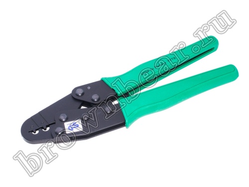 Пресс-клещи (кримпер) для обжима неизолированных клемм на провод 4-8 AWG YYT-9