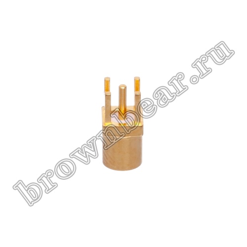 Разъем MMCX гнездо на плату, Amphenol, MMCX6251N1-3GT30G-50 MMCX-J фото 2