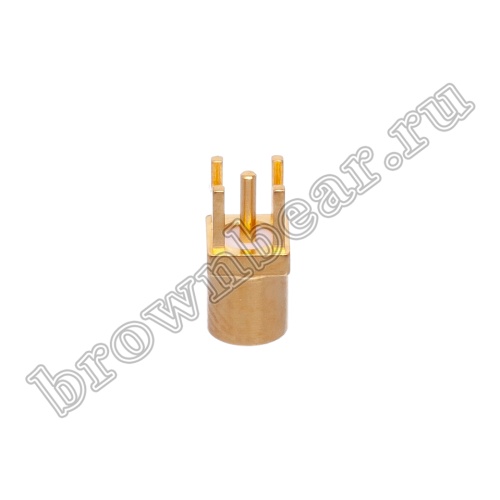 Разъем MMCX гнездо на плату, Amphenol, MMCX6251N1-3GT30G-50 MMCX-J фото 2
