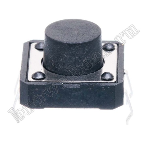 Кнопка тактовая 12x12 мм, h=7.5 мм, 4 контакта SWT-5-75 фото 5