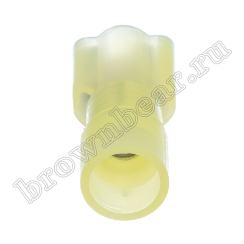 Клемма плоская обжимная 6.3 мм, гнездо на провод 4.0 - 6.0 мм², полностью изолированная, кратно 100шт., РПИ-М TAI-5.5MIF фото 2