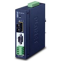 IMG-2102T Промышленный шлюз Modbus 1 порт RS232/422/485 + 1 слот SC (многомодовое) 100Мбит/с