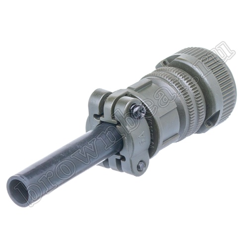 Разъём промышленный круглый MIL-5015 серии MS 4 контакта, вилка на кабель фото 5