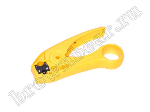 Инструмент для зачистки коаксиального кабеля RG-59/6, RG-7/11 HT-351