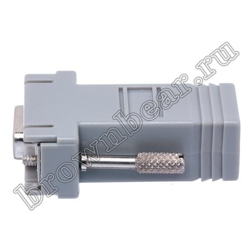 Переходник D-SUB 9 гнездо - RJ45 гнездо GC-9FT8 фото 6