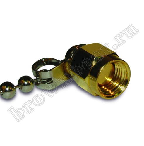 Заглушка SMA с цепочкой, Amphenol  202112-10