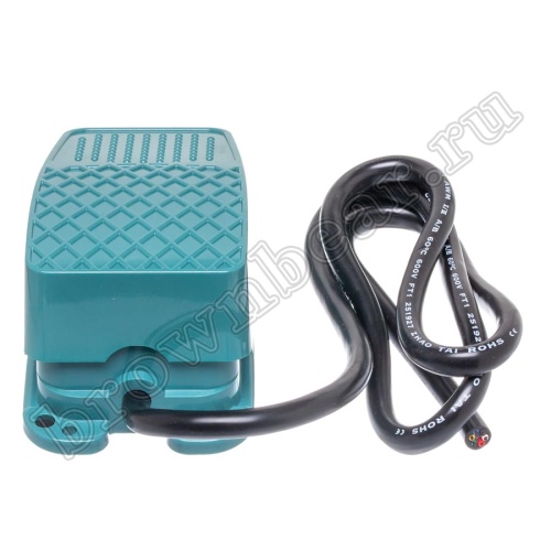 Педаль-переключатель электрическая с проводом (ножная), 172x82x58 мм TFS-103 фото 3