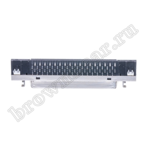 Разъем  Micro D-SUB  68 контактов, гнездо на плату,  прямой угол MDR-68F фото 5