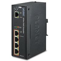 IPOE-E174 Промышленный PoE удлинитель Planet  10/100/1000Мб/с , 60Ватт Ultra PоE, 4 порта 10/100/1000Мб/с, IEEE 802.3af/at