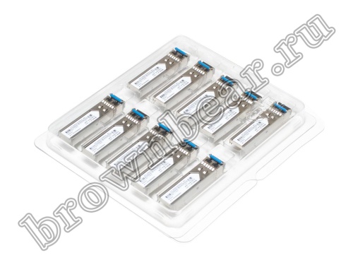MGB-LX-10PCS Модуль SFP одномодовый, 1Гб/с, разъём 2хLC, 1310нм, mini GBIC, 20км, упаковка 10 штук фото 6