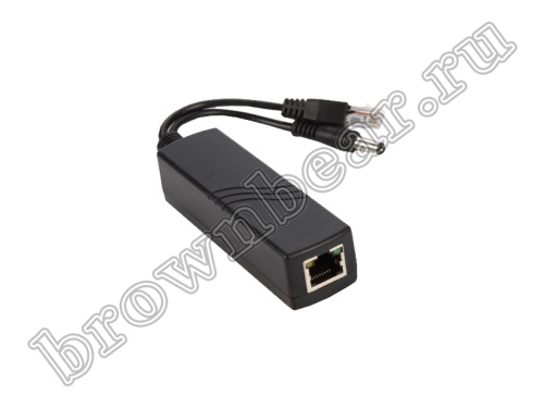 FT-PS5712P Сплиттер PoE, 10/100 Мб/с, IEEE 802.3at, 12V