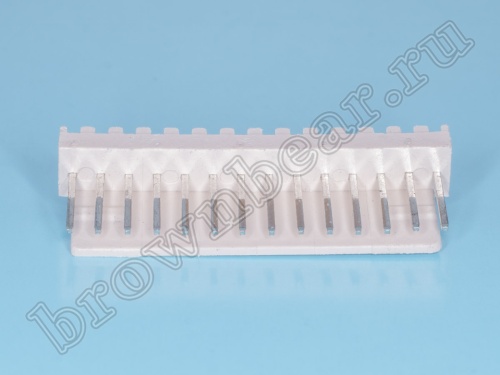 Разъем питания 14 контактов, вилка на плату, прямой угол, шаг 2.54 мм WF-14R фото 5