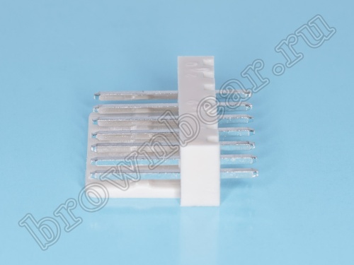 Разъем питания 7 контактов, вилка на плату, шаг 2.54 мм WF-7 фото 4