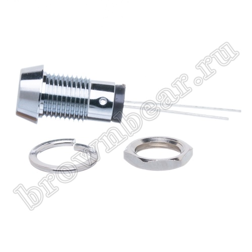 Светодиод в корпусе индикаторный, желтый, 12.0 mcd фото 5