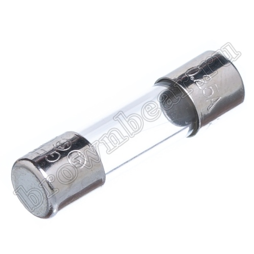 Предохранитель 5х20 мм, цилиндрический, стеклянный, быстрый, 0.25А/250В (GFE)