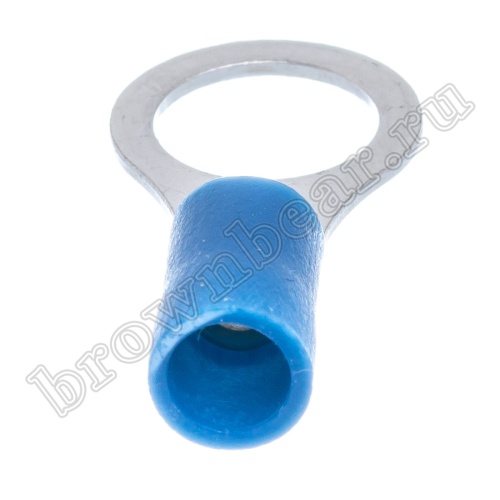 Клемма кольцевая обжимная тип "O" 8.4 мм, на провод 1.5 - 2.5 мм², изолированная, кратно 100шт. TRI-2-8 фото 2