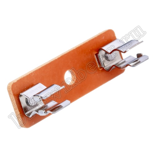 Держатель предохранителя 6.3х32мм цилиндрического, на приборный блок, внутр. 10A/250B (201V) фото 6
