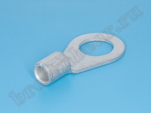 Клемма кольцевая обжимная тип "O" 13.0 мм на провод 14.0 мм², неизолированная TR-14-13 фото 4