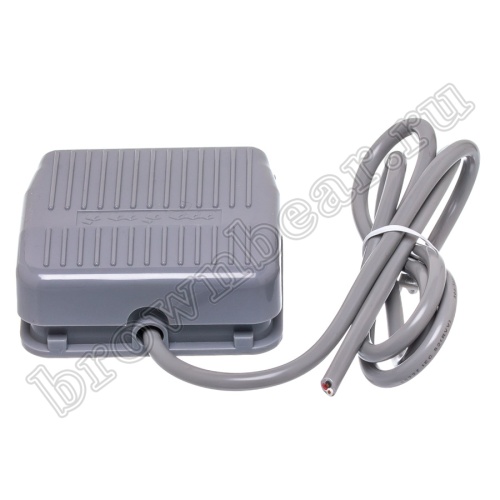 Педаль-переключатель электрическая с проводом (ножная), 83x80x30 мм TFS-201 фото 4