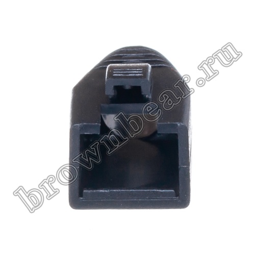 Колпачок изолирующий для разъёма RJ-45 6 категории, черный TPC-6 фото 5