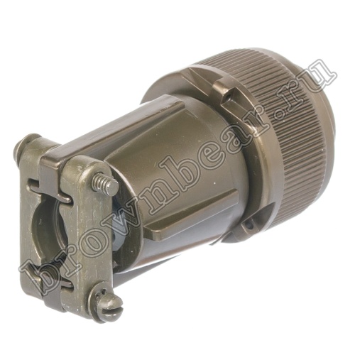 Разъём Amphenol серии MS, 3 контакта, вилка на кабель, тип 16, резьбовой MS3106E-16-10P фото 5