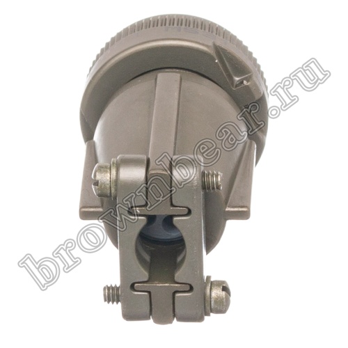 Разъём Amphenol серии MS, 5 контактов, розетка на кабель, тип 14S, резьбовой MS3106E-14S-5S фото 5