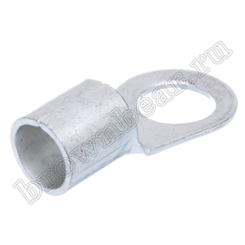 Клемма кольцевая обжимная тип "O" 10.5 мм, на провод 25.0 мм², неизолированная TR-22-10 фото 2