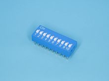 Переключатель Dip-Switch 10 контактных групп