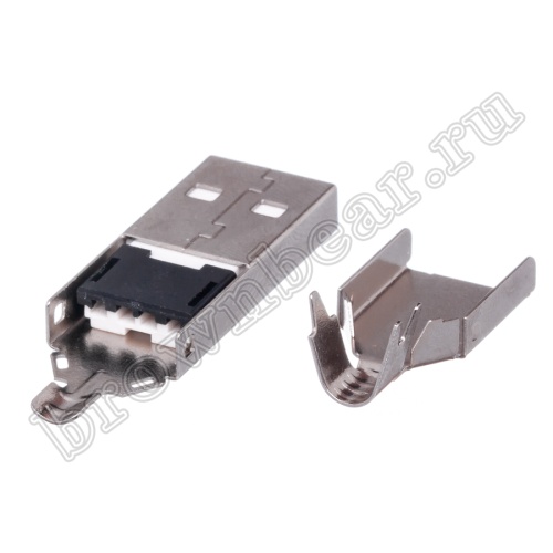 Разъем USB, тип А, вилка на кабель, тип 1 USBA-SP фото 8