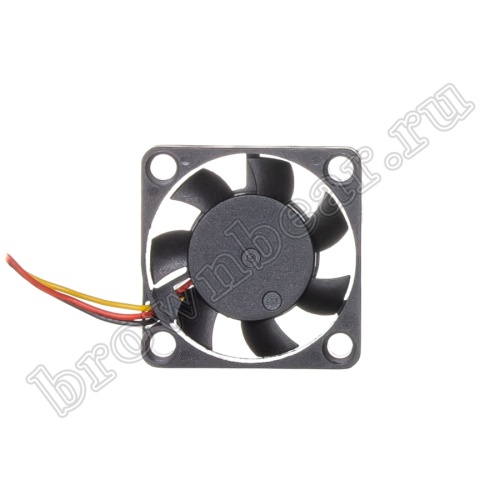 Вентилятор для корпуса 30х30х7, DC 12В, 0.10А, подшипник скольжения, датчик скорости FG, DAC3007L12S1 фото 3