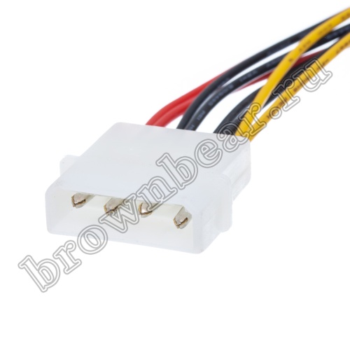 Переходник питания, Molex - Molex/FDD Floppy, GCP-2 SC-021 фото 2