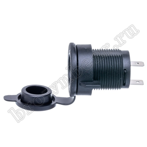 Разъем гнездо для автоприкуривателя, с крышкой ACA-3 фото 2