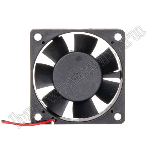 Вентилятор для корпуса 60х60х20, DC 12В, 0.16А, подшипник качения DAC6020L12B фото 3