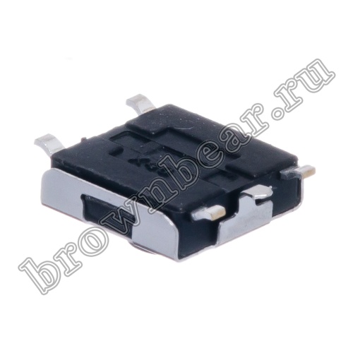 Кнопка тактовая SMD, 6x6 мм, h=3.2 мм, 4 контакта SWT-32 фото 3
