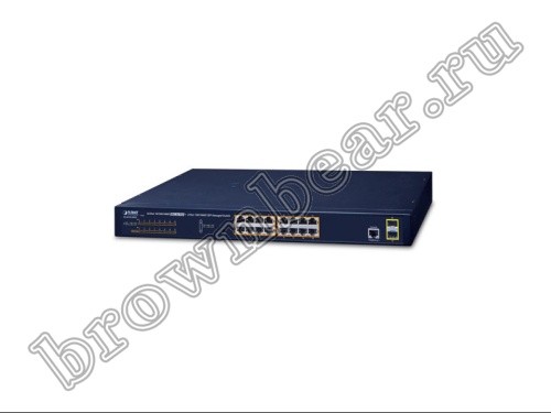 GS-4210-16P2S Управляемый L2/L4 коммутатор Planet, 16 портов 10/100/1000Мбит/с 802.3at PoE 220Ватт, 2 порта SFP 100/1000 Мбит/с фото 4