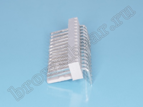 Разъем питания 14 контактов, вилка на плату, прямой угол, шаг 2.54 мм WF-14R фото 4