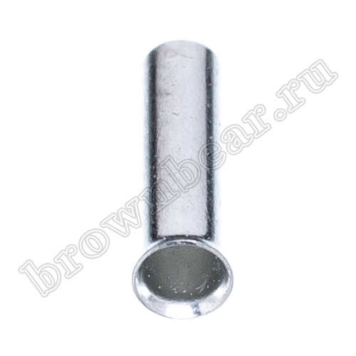 Наконечник штыревой втулочный НШВ 8 мм под опрессовку на провод 1.5 мм², упаковка 100шт. TC-1.5-8 фото 3