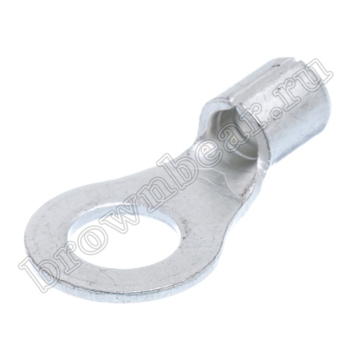Клемма кольцевая обжимная тип "O" 6.4 мм, на провод 4.0 - 6.0 мм², неизолированная, кратно 100шт. TR-5.5-6