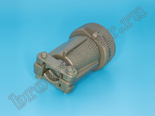 Разъём Amphenol серии MS, 6 контактов, розетка на кабель, тип 14S, резьбовой MS3106E-14S-6S фото 4